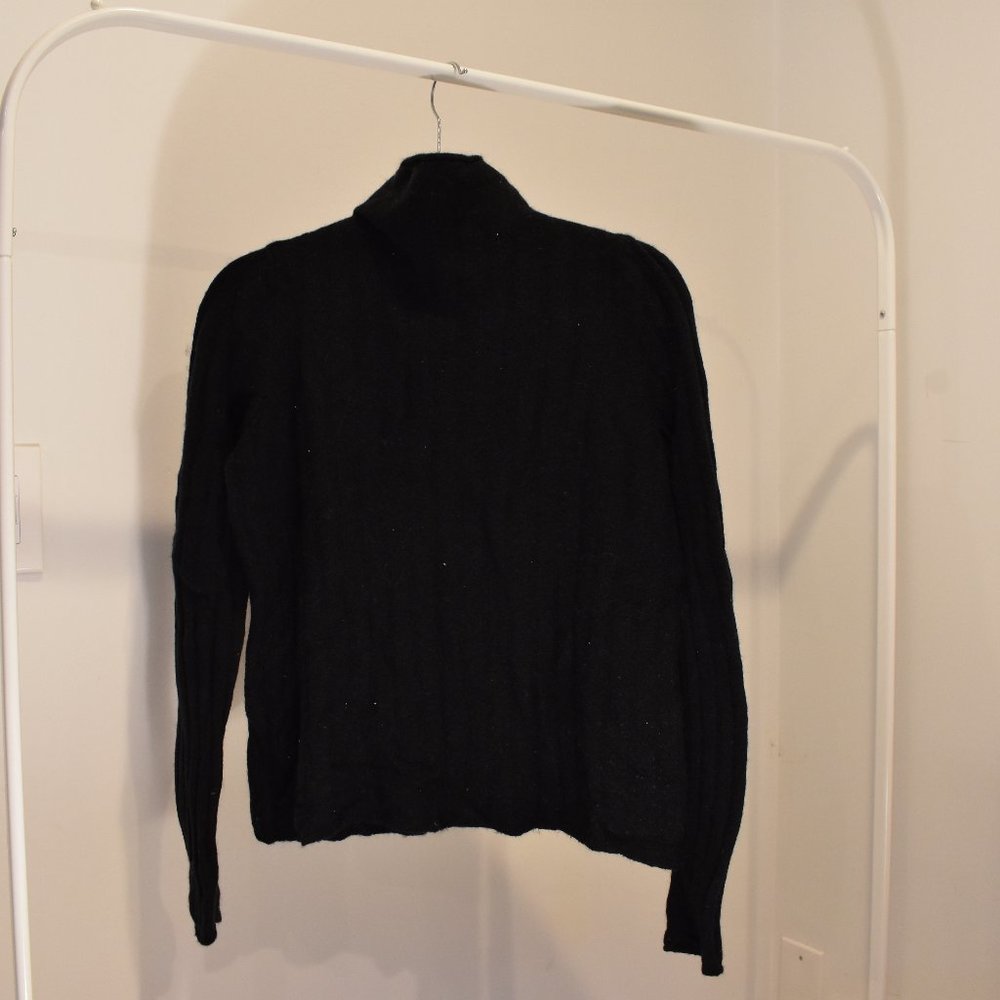 Cozy Black Madewell Turtleneck
